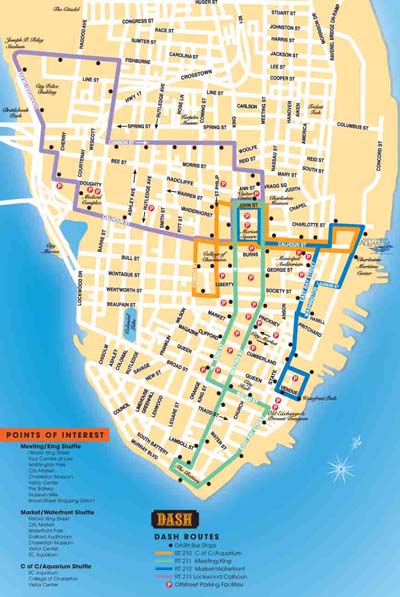 Carta Dash Route Map