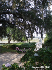 Middleton Place Garden Statue